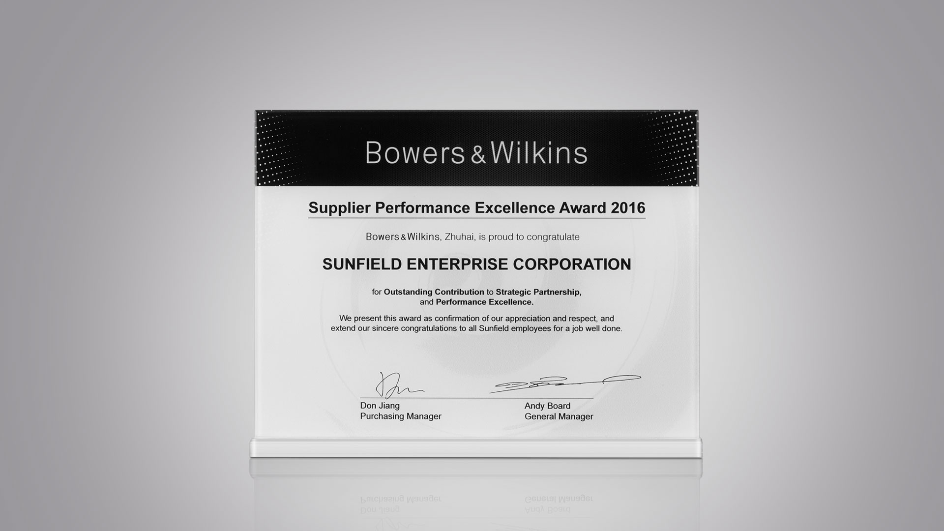 Sunfield Audio - Bowers & Wilkins